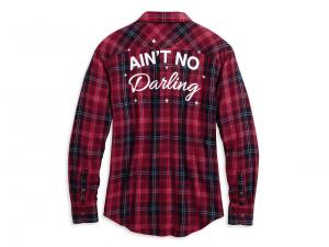 Bluse "Ain't No Darling Plaid Shirt"_1
