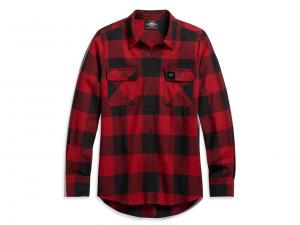 Women's Buffalo Plaid Shirt 96309-21VW