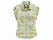 Bluse "Butterfly Plaid Shirt" 96035-15VW