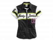 Bluse "Colorblocked Zip Front" 96155-14VW