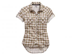 GENUINE SHORT SLEEVE PLAID SHIRT 99136-15VW