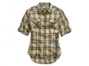 Bluse "Plaid Woven Summer" 96017-15VW