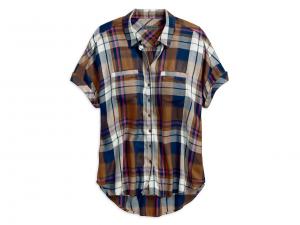 Bluse "RAYON PLAID" 96175-18VW