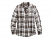 Bluse "RAYON PLAID SHIRT" 96061-20VW