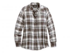 Bluse "RAYON PLAID SHIRT" 96061-20VW