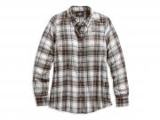 Bluse "RAYON PLAID SHIRT" 96061-20VW