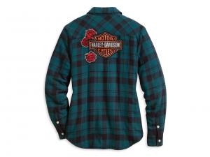 Bluse "Sherpa Lined Layering Shirt"_1