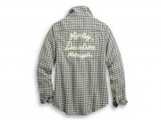 Bluse "VINTAGE SCRIPT PLAID SHIRT"_1