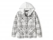 Women's Heritage Plaid Hooded Shacket 96460-25VW