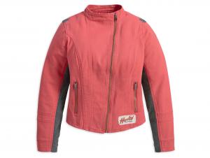 Lydia Washed Twill Rib-Knit Jacket 97558-13VW