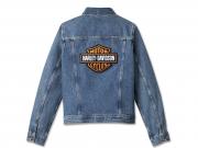 Jeans-Jacke "Essential Bar & Shield Jacket - Blue"_1