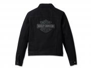 Jeansjacke "Essential Bar & Shield - Black"_1