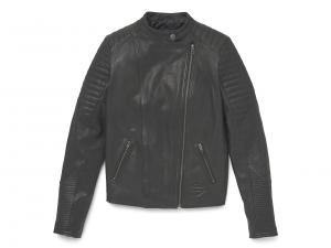 Women's Reservoir Moto Casual Leather Jacket 97022-22VW