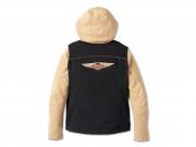 Funktionsjacke "120th Anniversary Deflector Riding Fleece Black & Prairie Sand"_1