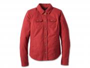 Women's 120th Anniversary Operative Riding Shirt Jacket Red 97207-23EW