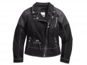 SPECTER COATED DENIM RIDING JACKET 97160-17VW