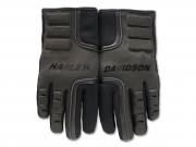 Handschuhe "H-D Waterproof Dyna Knit Mixed Media Olive & Black"_1