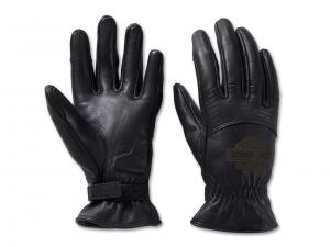 Women's Helm Leather Work Gloves Black 98152-23VW