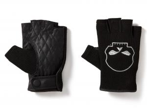 Women's Willie G Skull Graphic Mesh Fingerless Riding Gloves 97160-25VW