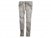 Unique Wash Skinny Jean with Chain Detail 96209-13VW
