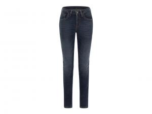 Rokker-Jeans "RT MID WAIST SLIM BLUE" ROK2430