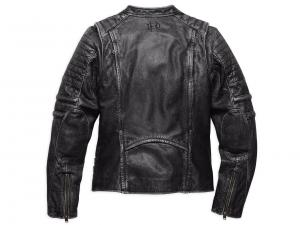 Lederjacke "WASHED LEATHER BIKER"_1