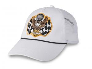 Trophy Retro Trucker Cap White 97727-24VW