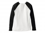 Longlseeve "Hallmark Thermal Knit Top White”"_1