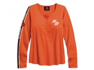 Longlseeve "SLEEVE STRIPE HENLEY" 96158-18VW