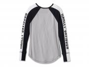 Longsleeve "Bar & Shield Raglan Colorblocked White"_1