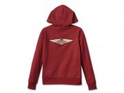 Pullover "120th Anniversary Special Zip Front Hoodie Red"_1