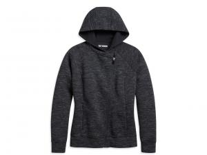 Asymmetrical Zip Hoodie 96083-21VW