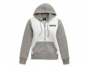 Pullover "Bar & Shield Colorblock Zip Front" 96386-21VW
