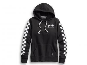 CHECKERED PULLOVER HOODIE 99060-20VW