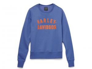 Pullover "Essence Applique Crewneck Gray Blue" 96602-22VW