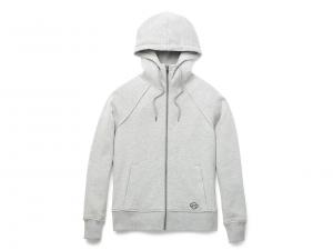 Pullover "Metropolitan Zip Front Hoodie Light Heather" 96420-22VW