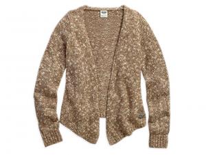 Multi-Tone Cardigan Sweater Woodsmoke 96156-16VW