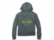 Pullover "Racer Font Crossover Neck Hoodie"_1