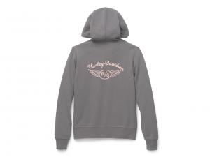 Pullover "Salute Solid Zip Front Hoodie"_1