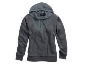 SHEER ACCENT PULLOVER HOODIE 96116-15VW
