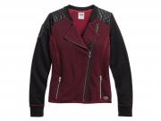 Sweatshirt "TWO-TONED BIKER STYLE CARDIGAN" 96169-16VW