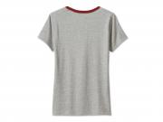 T-Shirt "120th Anniversary Speedbird Diamond Scoopneck Light Grey Heather"_1