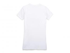 T-Shirt "Bar & Shield Graphic White"_1