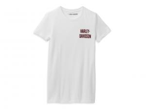 Women's Forever Freedom Eagle Tee Bright White 96638-22VW