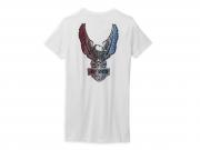 T-Shirt "Forever Freedom Eagle Bright White"_1