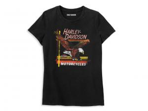 Women's Harley Davidson Eagle Distressed Graphic Tee 96099-22VW