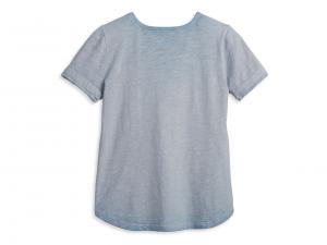 T-Shirt "Hometown Scoop Neck - Blue"_1