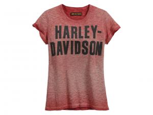 JERSEY APPLIQUE TEE RED 99051-18VW