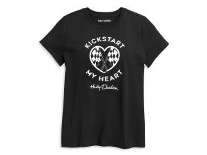 Women's Kickstart My Heart Graphic Tee 96405-21VW