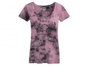 T-Shirt "OPEN PINK SLEEVE" 96185-12VW